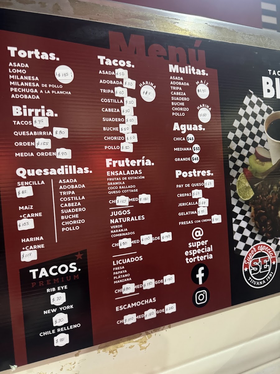 Super Especial Menu - Image 3